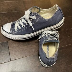 Royal Blue Converse All Star Low Top Sneakers Men 5 Women’s 7